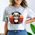 Retro Panda Sunglasses T-Shirt - BBQ Pool Party Vibe Smoke