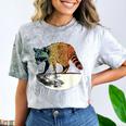 Retro Raccoon Comfort T-Shirt - Vintage Animal Lovers Gift Smoke