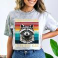 Vintage Raccoon Unisex T-Shirt | Retro Style | Comfort Fit Smoke