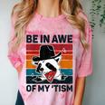 Autism Raccoon Comfort Tee - Celebrate Uniqueness | Vintage Look Clay