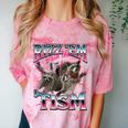 Autism Raccoon Meme Tee - Comfort Colors - Fun & Unique Design Clay