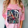 Comfort Color Three Raccoon Moon Meme T-Shirt | Fun Blast Design Clay