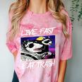 Cotton Blend Comfort T-Shirt for Street Cats & Trash Panda Fans Clay