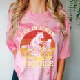 Get In Loser Trash Panda T-Shirt - Comfort Color Blast Tee Clay