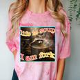 Life Is Soup Raccoon Meme Comfort Colors T-Shirt - Quirky Fun Clay
