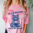 Moody Raccoon Comfort Color Blast T-Shirt - Unisex Humor Clay