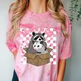 Possum Raccoon Color Blast T-Shirt – Funny Pet Lover's Tee Clay