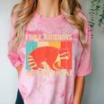 Raccoon Color Blast T-Shirt for Introverts | Unisex Raccoon Lover Gift Clay