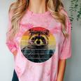 Raccoon Comfort Tee - Fun Wildlife Design for Nature Lovers Clay