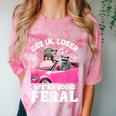 Raccoon Lover Color Blast T-Shirt - Unisex Introvert Style Clay