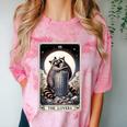 Raccoon Lovers Tarot T-Shirt | Unisex Comfort Color Blast Clay