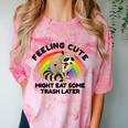 Raccoon Pocket Unisex T-Shirt | Cute Wildlife Comfort | Unique Tee Clay