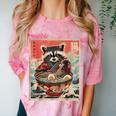 Raccoon Ramen Anime T-Shirt - Unisex Comfort | Japanese Style Clay