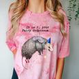 Raccoon Trash Panda Comfort Color Blast T-Shirt | Fun Unisex Style Clay