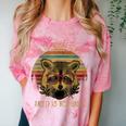 Raccoon Trash Panda Kids Comfort Colors Cartoon T-Shirt | Fun & Playful Clay