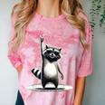 Retro Raccoon Rock Music Unisex Comfort T-Shirt Clay