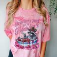 Strawberry Jams Raccoon Comfort Color Unisex T-Shirt - Fun & Quirky Clay