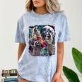 Comfort Color Three Raccoon Moon Meme T-Shirt | Fun Blast Design Ocean