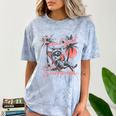 Feral Girl Summer Raccoon T-Shirt - Fun Vacation Unisex Tee Ocean