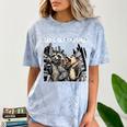Let's Get Trashed Raccoon And Opossum Drinking Beer Comfort Color Blast T-Shirt Ocean