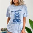 Moody Raccoon Comfort Color Blast T-Shirt - Unisex Humor Ocean