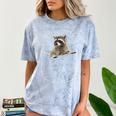 Pocket Raccoon T-Shirt - Casual Comfort for Raccoon Lovers Ocean