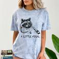 Raccoon Comfort Color-Blast T-Shirt - Moonlight Mischief Ocean