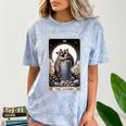 Raccoon Lovers Tarot T-Shirt | Unisex Comfort Color Blast Ocean