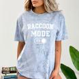 Raccoon Mode Comfort T-Shirt | For Animal Lovers | Color Blast Trash Panda Ocean