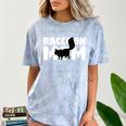 Raccoon Mom Tee - Animal Lover Comfort T-Shirt - Mother Gift Ocean
