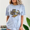 Raccoon Opossum Pizza Fun Tee - Unisex Comfort T-Shirt for All Ages Ocean