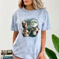 Three Possum Moon Unisex T-Shirt - Humorous Comfort Blast Design Ocean