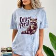Vintage Raccoon Coffee T-Shirt - Cute Yet Feral Unisex Tee Ocean