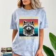Vintage Raccoon Unisex T-Shirt | Retro Style | Comfort Fit Ocean