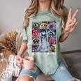 Feral Raccoon Meme T-Shirt - Team Trash Animal Graphic Fern