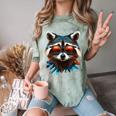 Raccoon Comfort Color Blast T-Shirt | Fun Unisex Fashion Fern