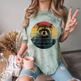 Raccoon Comfort Tee - Fun Wildlife Design for Nature Lovers Fern