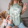 Raccoon Gothic T-Shirt - Quirky Comfort for Alternative Style Fern