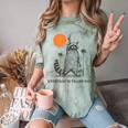 Retro 90s Raccoon Trash Panda Color Blast T-Shirt | Fun Everyday Tee Fern