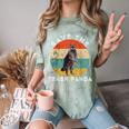 Save The Trash Panda Raccoon Vintage Sunset Comfort T-Shirt Fern