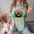 My Spirit Animal Is A Trash Panda Raccoon Comfort Color Blast T-Shirt Fern