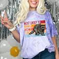 Adopt a Street Cat Tee - Funny Raccoon Theme - Unisex Comfort Amethyst