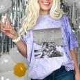 Alien UFO Raccoon Comfort Color Blast T-Shirt Amethyst