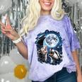 Animal Meme Comfort Tee - Opossum, Raccoon & Skunk Trio Howling Moon Amethyst