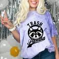Cute Raccoon 'Save the Trash Panda' Meme - Comfort Color T-Shirt Amethyst