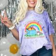 Groovy Dumpster Fire Raccoon Comfort Colors T-Shirt | Light of Mine Theme Amethyst