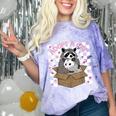 Possum Raccoon Color Blast T-Shirt – Funny Pet Lover's Tee Amethyst