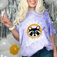 Raccoon Comfort Color Blast T-Shirt - Humorous Design for Casual Fun Amethyst