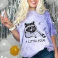 Raccoon Comfort Color-Blast T-Shirt - Moonlight Mischief Amethyst
