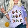 Raccoon Lights Christmas T-Shirt - Cozy Pajama for Raccoon Lovers Amethyst